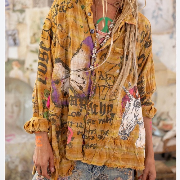 Magnolia Pearl Tops - Magnolia Pearl Tiger Lily Adison Workshirt